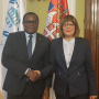 10 October 2019 National Assembly Speaker Maja Gojkovic and the Speaker of the Kenyan Senate Kenneth Lusaka